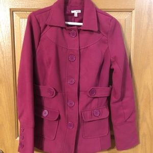 Bongo - Pink/Purple Pea Coat